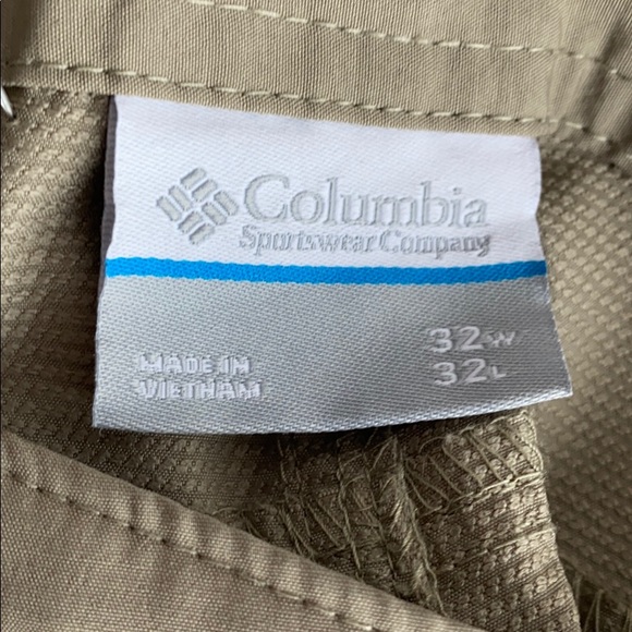 Columbia Convertible Pants Sz 32/32 NWOT. - Picture 3 of 6